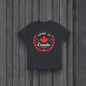 Canadian Maple Leaf Elbows Up Canada Never 51 Shirt