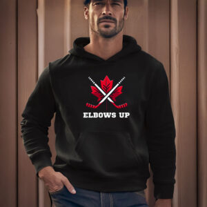 Canadian Maple Leaf Elbows Up Shirt