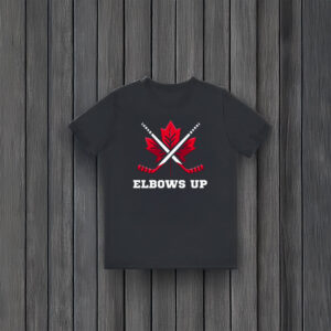 Canadian Maple Leaf Elbows Up Shirt