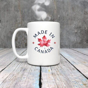 Canadian Pride Mada In Canada Mug