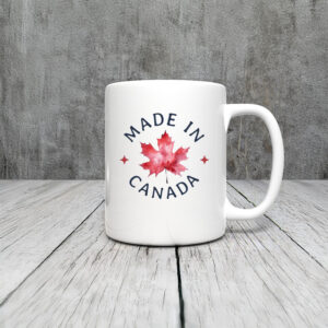 Canadian Pride Mada In Canada Mug