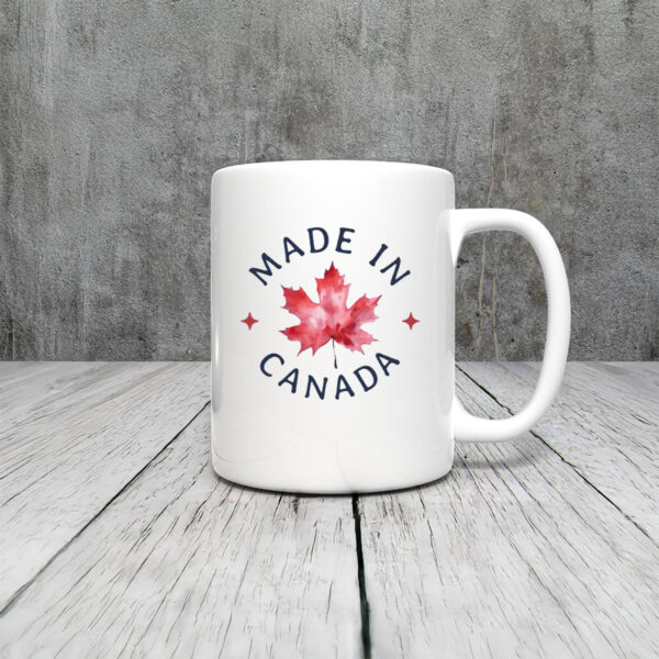 Canadian Pride Mada In Canada Mug
