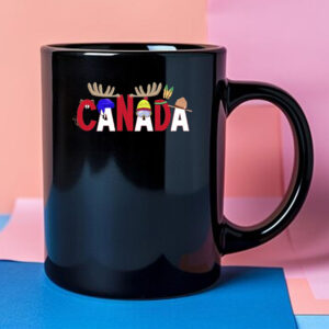 Canadian Pride Symbols for Canada Day Mug