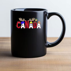 Canadian Pride Symbols for Canada Day Mug