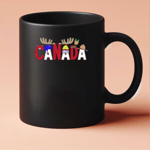 Canadian Pride Symbols for Canada Day Mug