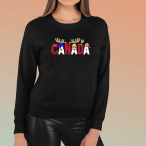 Canadian Pride Symbols for Canada Day Shirt