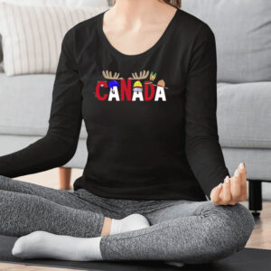 Canadian Pride Symbols for Canada Day Shirt