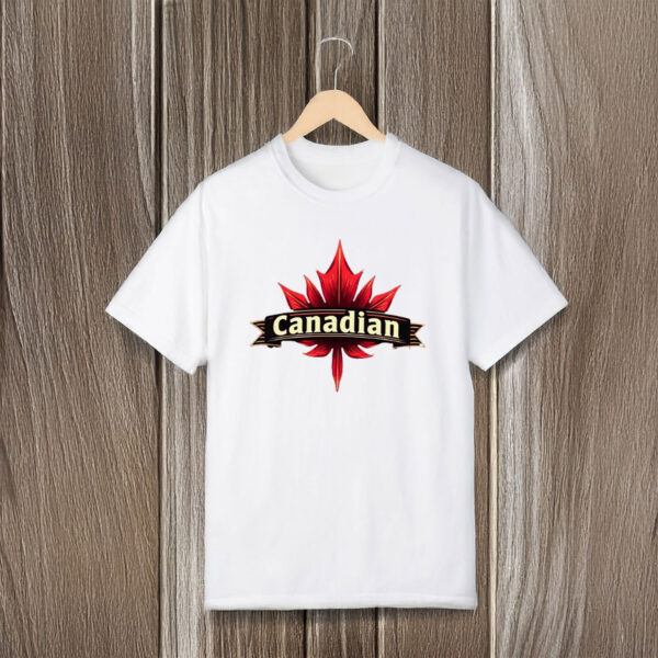 Canadian products with red maple leaf Shirt