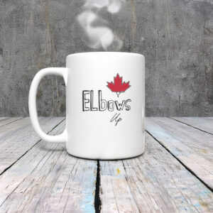 Celebrate Canada Elbows Up Mug