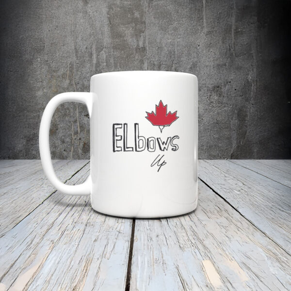 Celebrate Canada Elbows Up Mug
