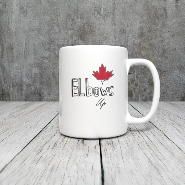 Celebrate Canada Elbows Up Mug