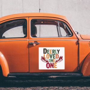 Deerly Loved One Canada Sticker