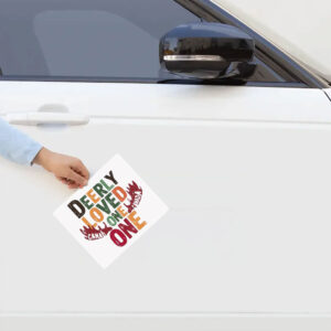 Deerly Loved One Canada Sticker