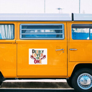 Deerly Loved One Canada Sticker