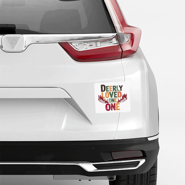 Deerly Loved One Canada Sticker