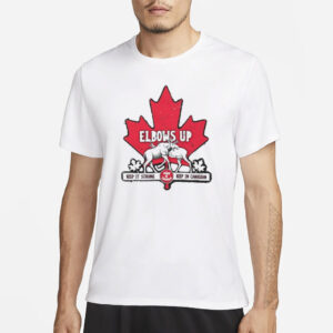 ELBOWS UP CANADA MADE IN CANADA Shirt