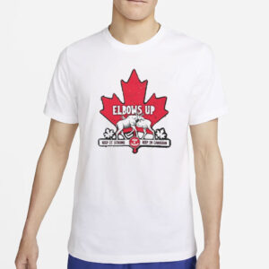 ELBOWS UP CANADA MADE IN CANADA Shirt