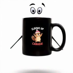 Elbows Up Canada Beaver Mug