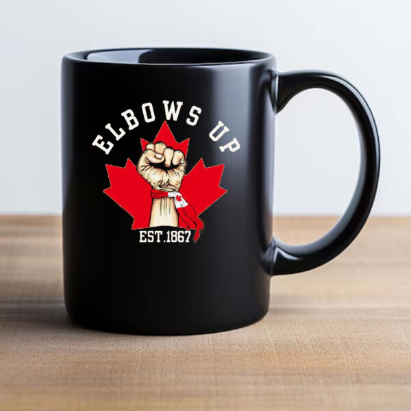 Elbows Up Canada Est 1867 Proud Canadian Strong Canada Mug