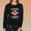 Elbows Up Canada Maple Leaf Strong North T-Shirt