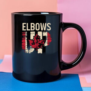 Elbows Up Canada Mug, Proud Canadian Mug