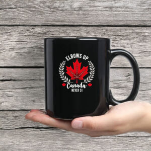 Elbows Up Canada Never 51 Graphic Mug