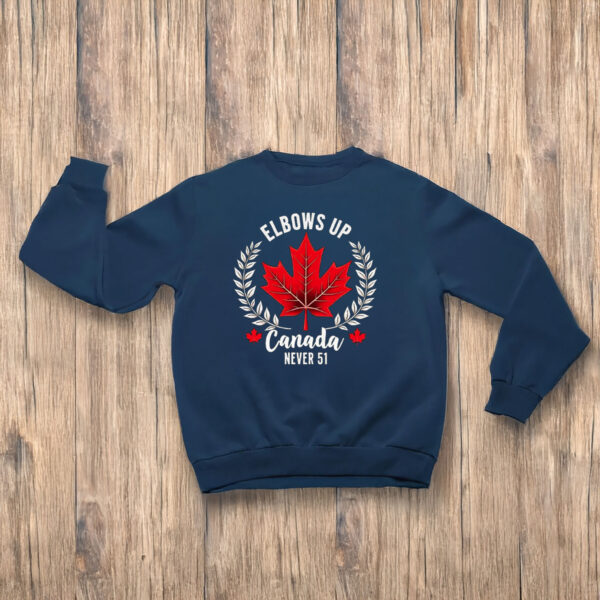 Elbows Up Canada Never 51 Graphic T-Shirt