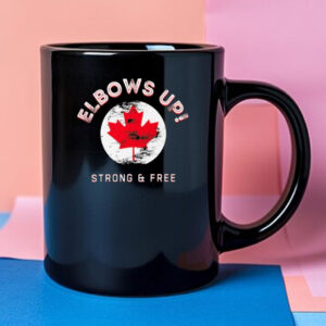 Elbows Up Canada Vintage Distressed Canadian Pride Essential Mug