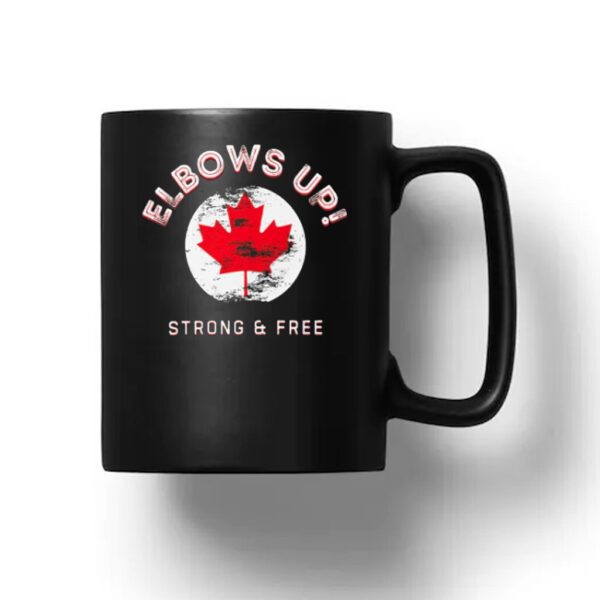 Elbows Up Canada Vintage Distressed Canadian Pride Essential Mug