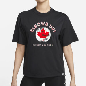 Elbows Up Canada Vintage Distressed Canadian Pride Essential T-Shirt