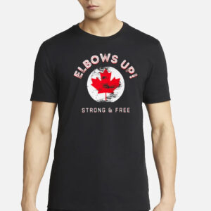 Elbows Up Canada Vintage Distressed Canadian Pride Essential T-Shirt