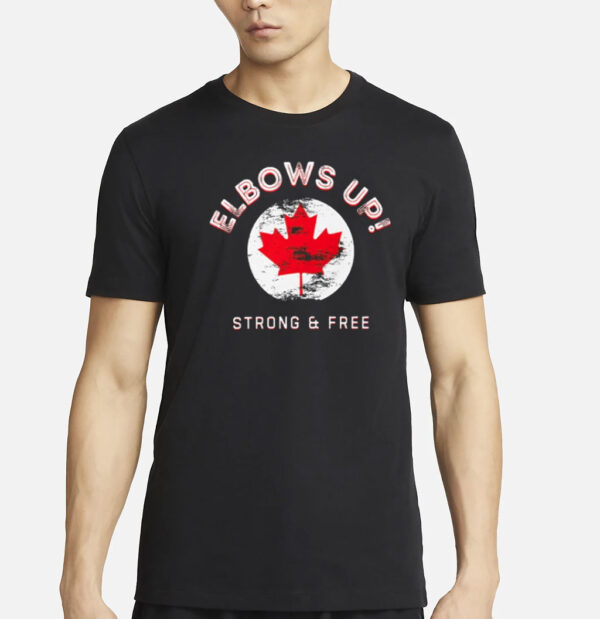 Elbows Up Canada Vintage Distressed Canadian Pride Essential T-Shirt