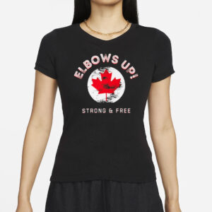 Elbows Up Canada Vintage Distressed Canadian Pride Essential T-Shirt