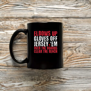 Elbows Up Gloves Off Mug