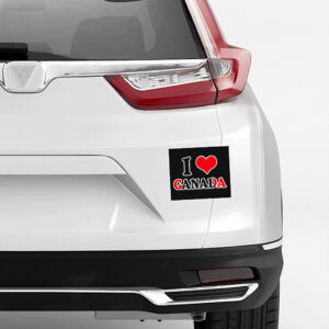 I Love Canada Sticker