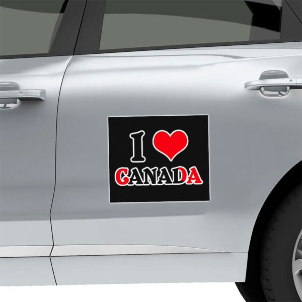 I Love Canada Sticker