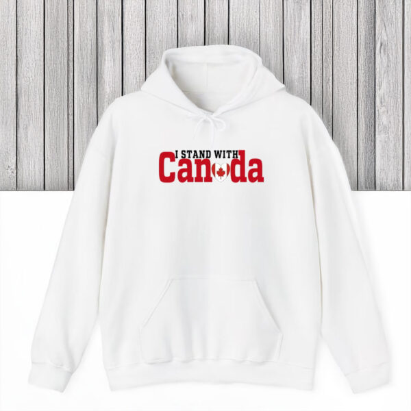 I Stand With Canada Canadian Flag Maple Leaf 2025 Shirt