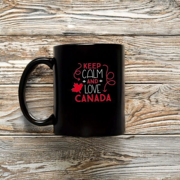 Keep Calm and Love Canada Mug