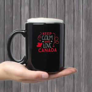 Keep Calm and Love Canada Mug