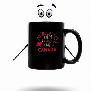 Keep Calm and Love Canada Mug