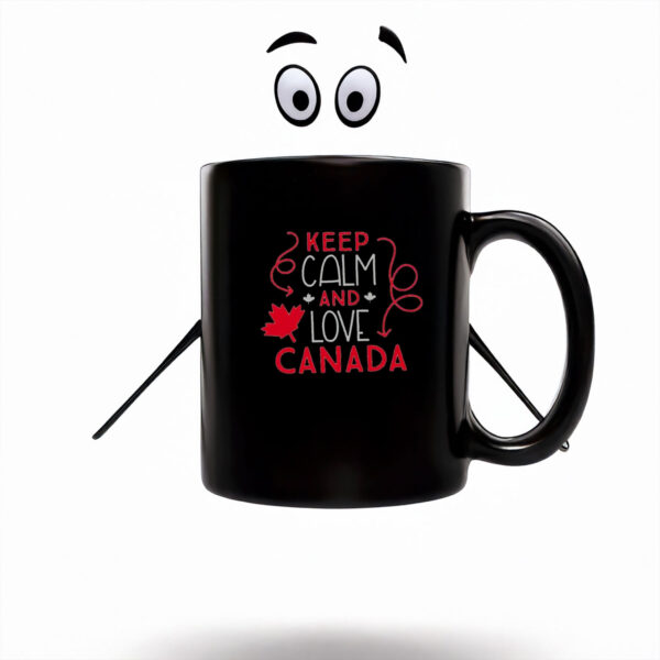 Keep Calm and Love Canada Mug