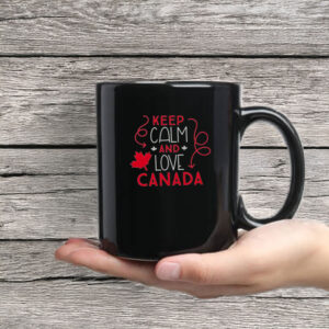 Keep Calm and Love Canada Mug