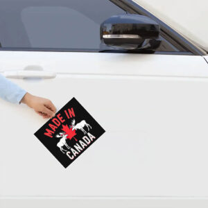 Made in Canada Maple Leaf Sticker