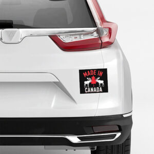Made in Canada Maple Leaf Sticker
