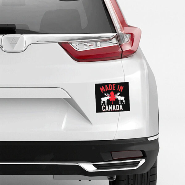 Made in Canada Maple Leaf Sticker