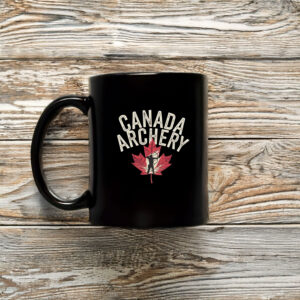 Maple Leaf & Archer, Canada Archery Mug