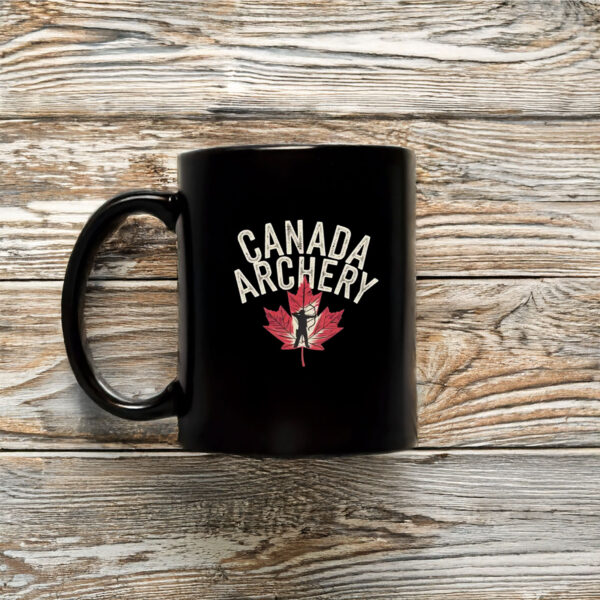 Maple Leaf & Archer, Canada Archery Mug
