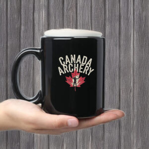 Maple Leaf & Archer, Canada Archery Mug