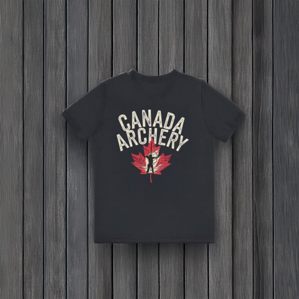 Maple Leaf & Archer, Canada Archery Shirt