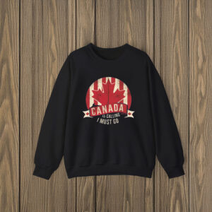 Maple Leaf CANADA IS CALLIN Shirt